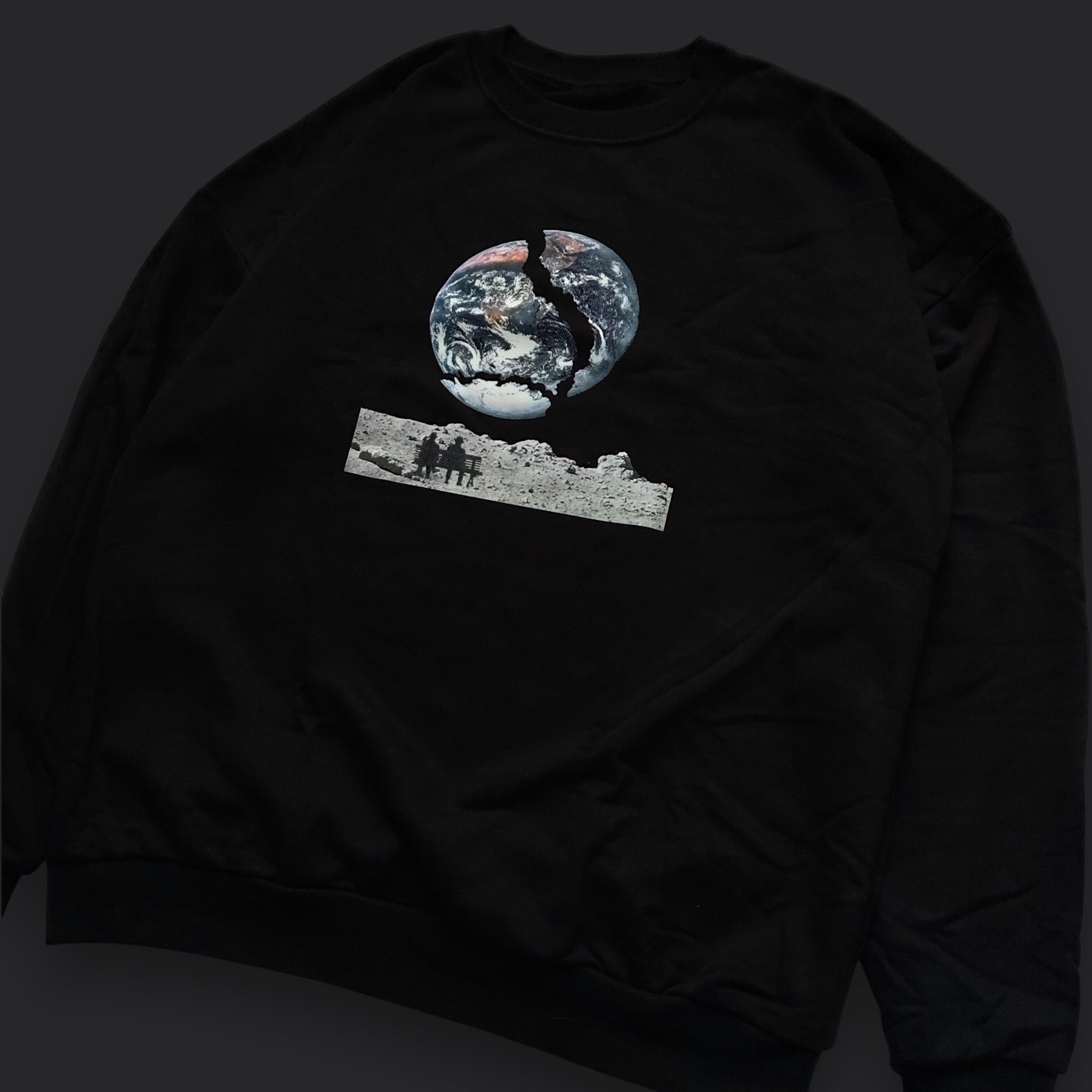 Hoodie Oversize- Unisex-Planet Death- Inkzurekto Merch