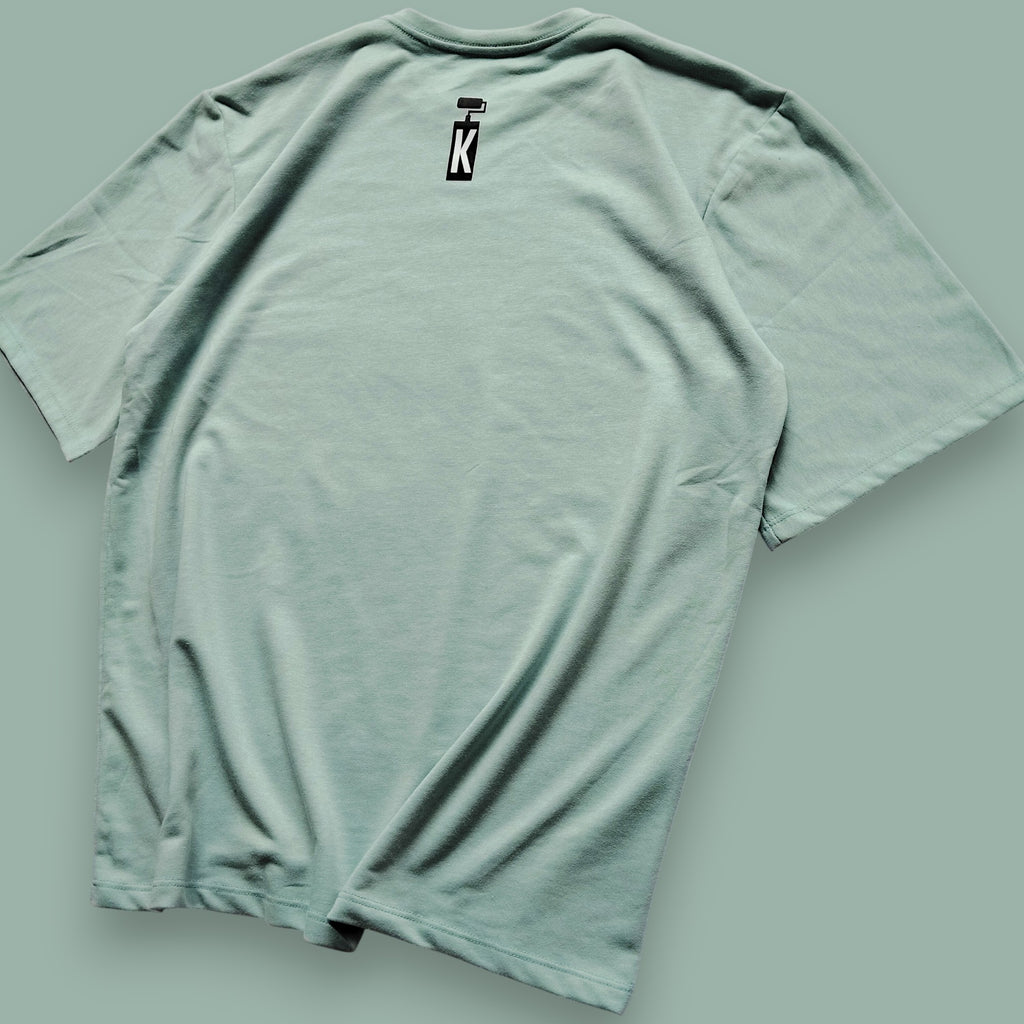 Camiseta Oversize Clásica Unisex- Mental Control- Inkzurekto Merch