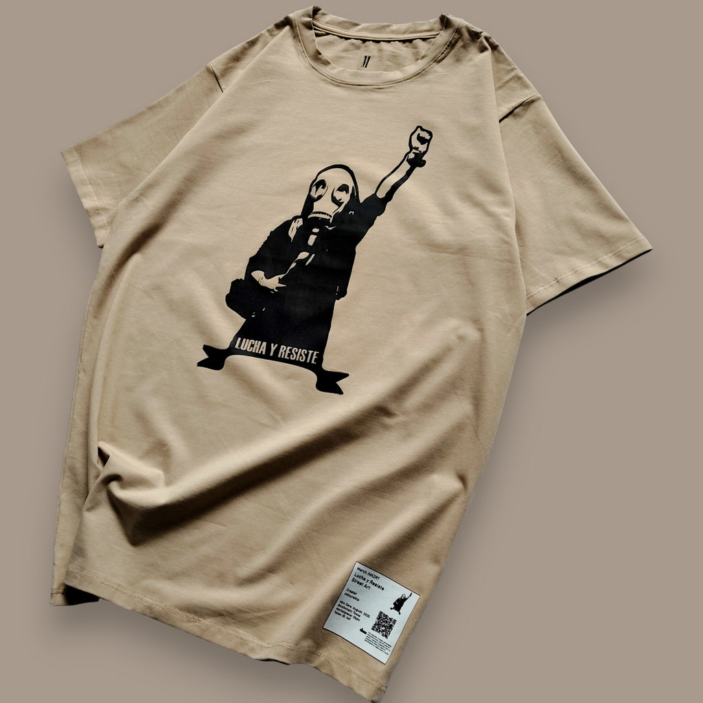 Camiseta Basic Chill Unisex- Lucha y Resiste- Inkzurekto Merch