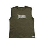 Sleeveless Tee Oversize Kore "Inkzurekto Caligraffiti "K"