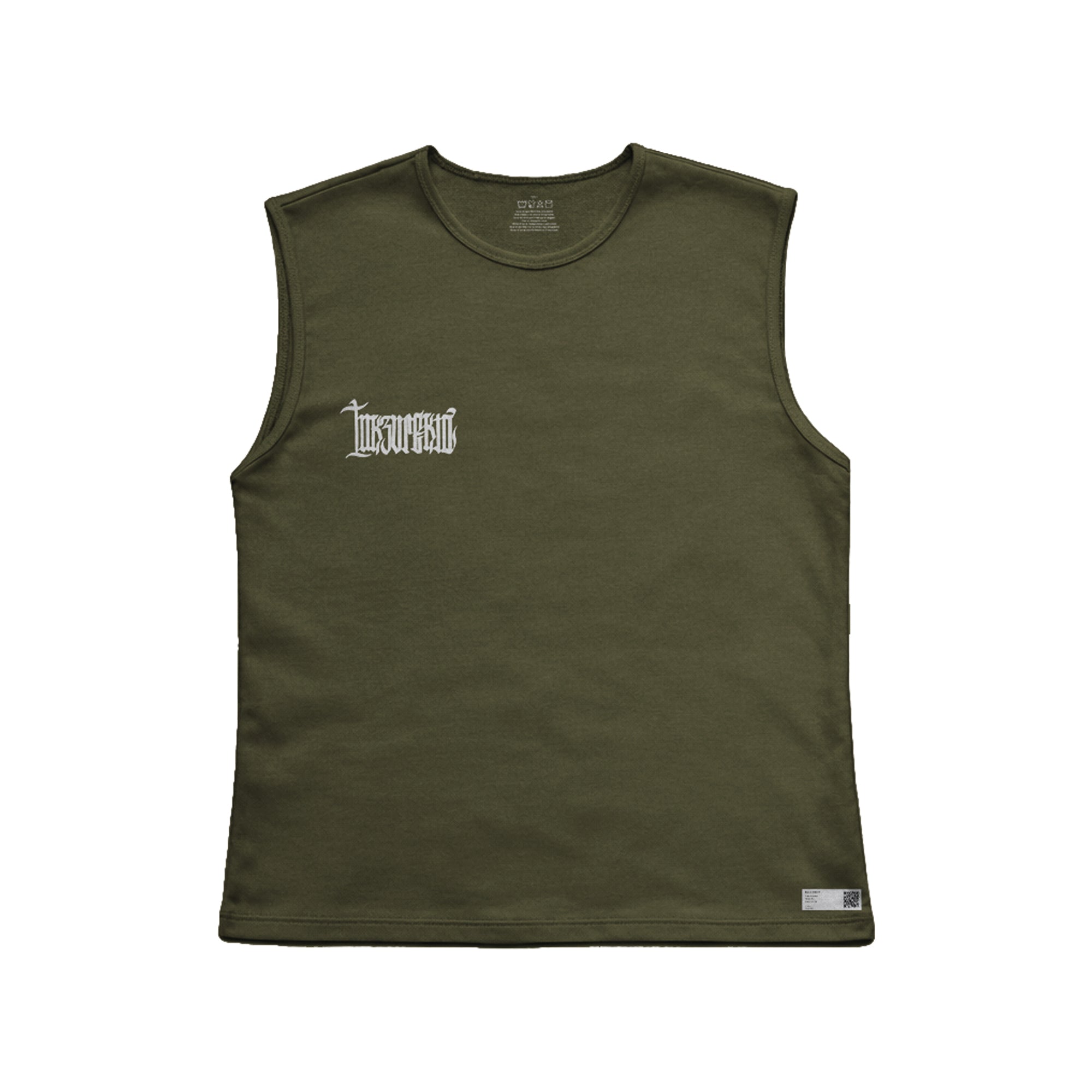 Sleeveless Tee Oversize Kore "No Fear-No Drama"
