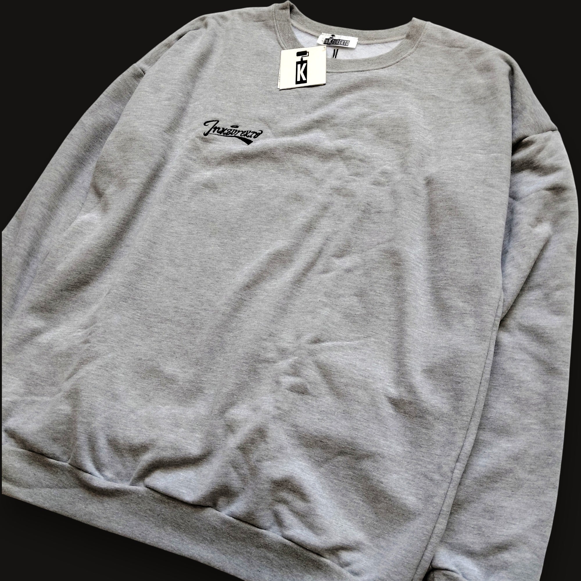 Hoodie Extra Oversize-G Unisex-Inkzurekto Font- Inkzurekto Merch