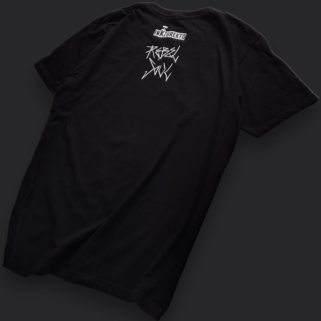 Camiseta Basic Rutz Unisex-Rebel Soul Punk- Inkzurekto Merch