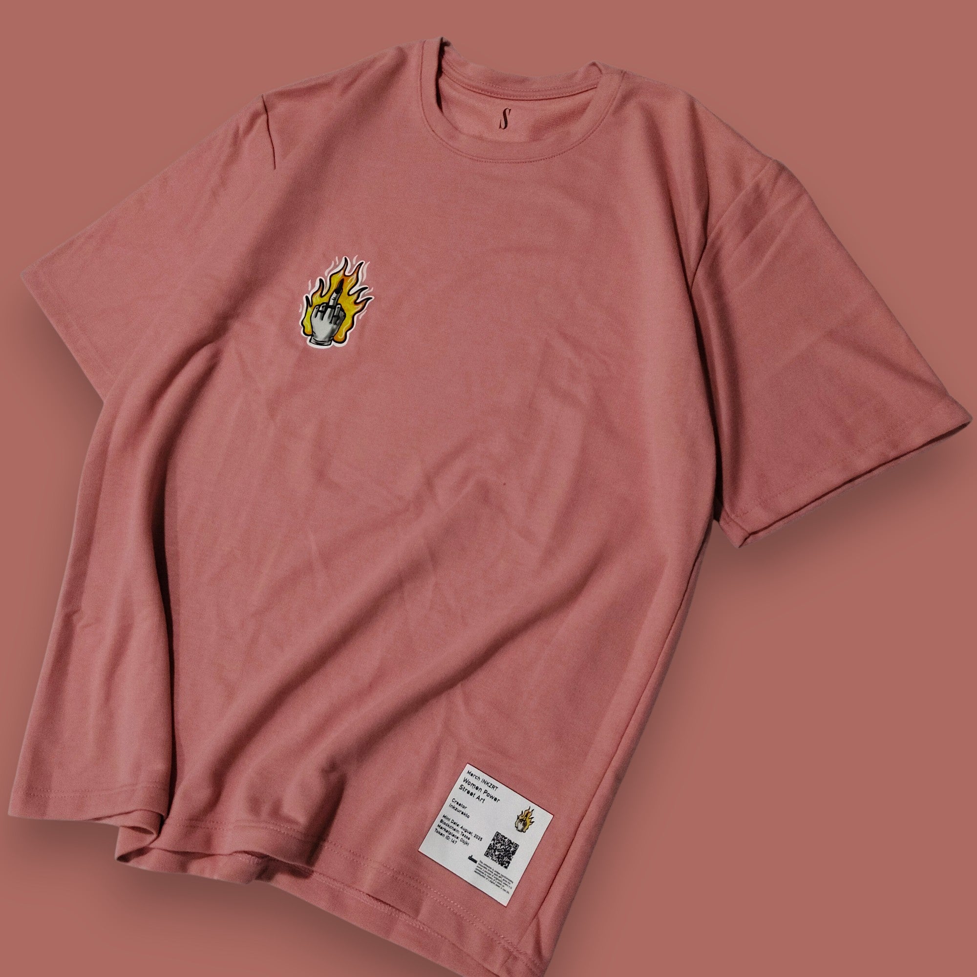 Camiseta Oversize Clásica Unisex- Women Power "- Inkzurekto Merch