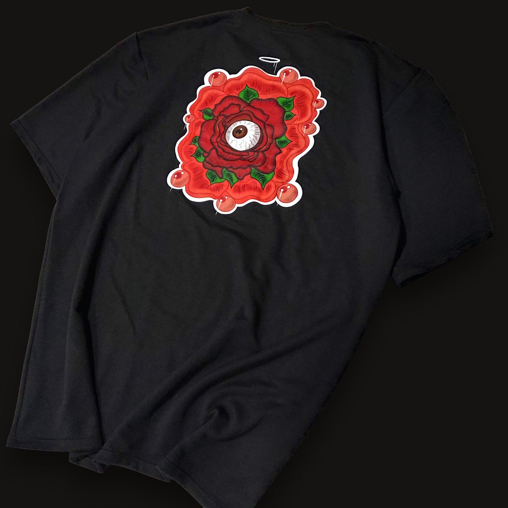 Camiseta Oversize Clásica Unisex- Open Your Eyes"- Inkzurekto Merch