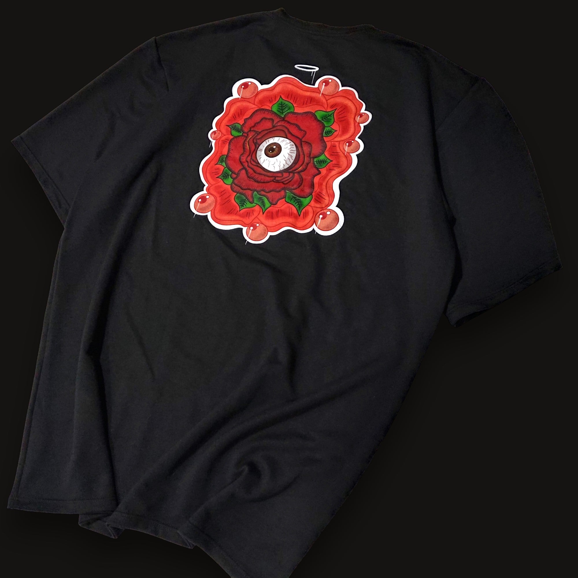 Camiseta Oversize Clásica Unisex- Open Your Eyes"- Inkzurekto Merch