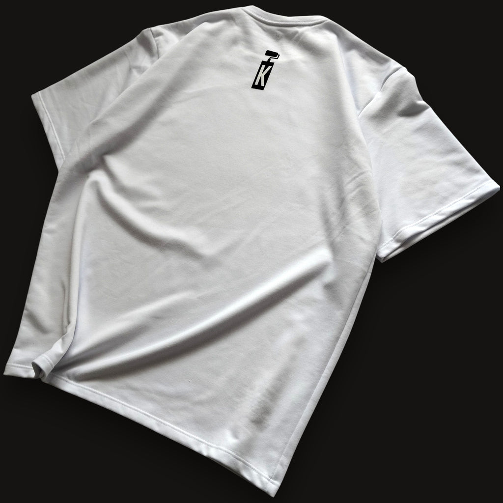 Camiseta Oversize Clásica Unisex- Hannya Punk Morada- Inkzurekto Merch