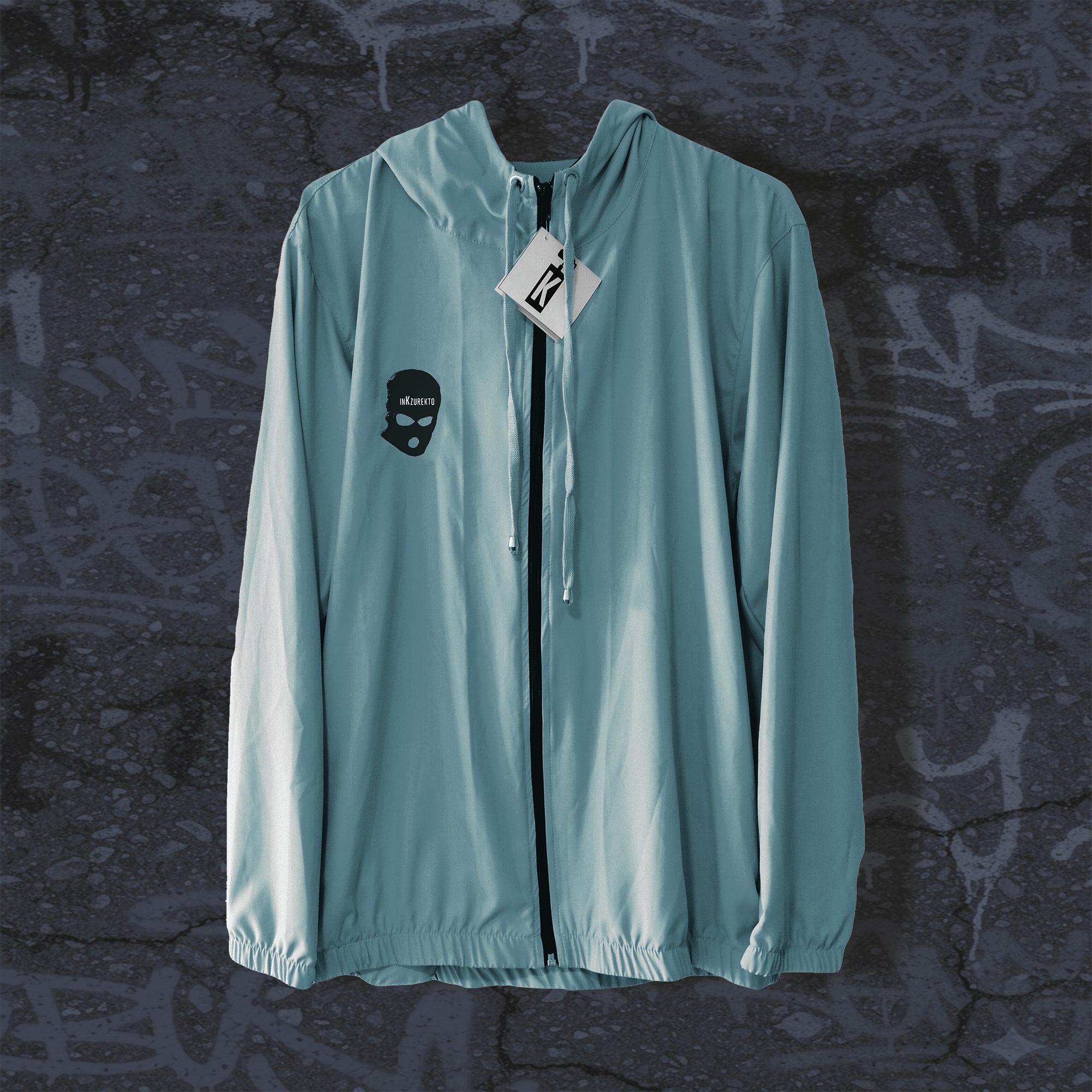 Chaqueta Windbreaker- Unisex- Hooded- Inkzurekto Merch