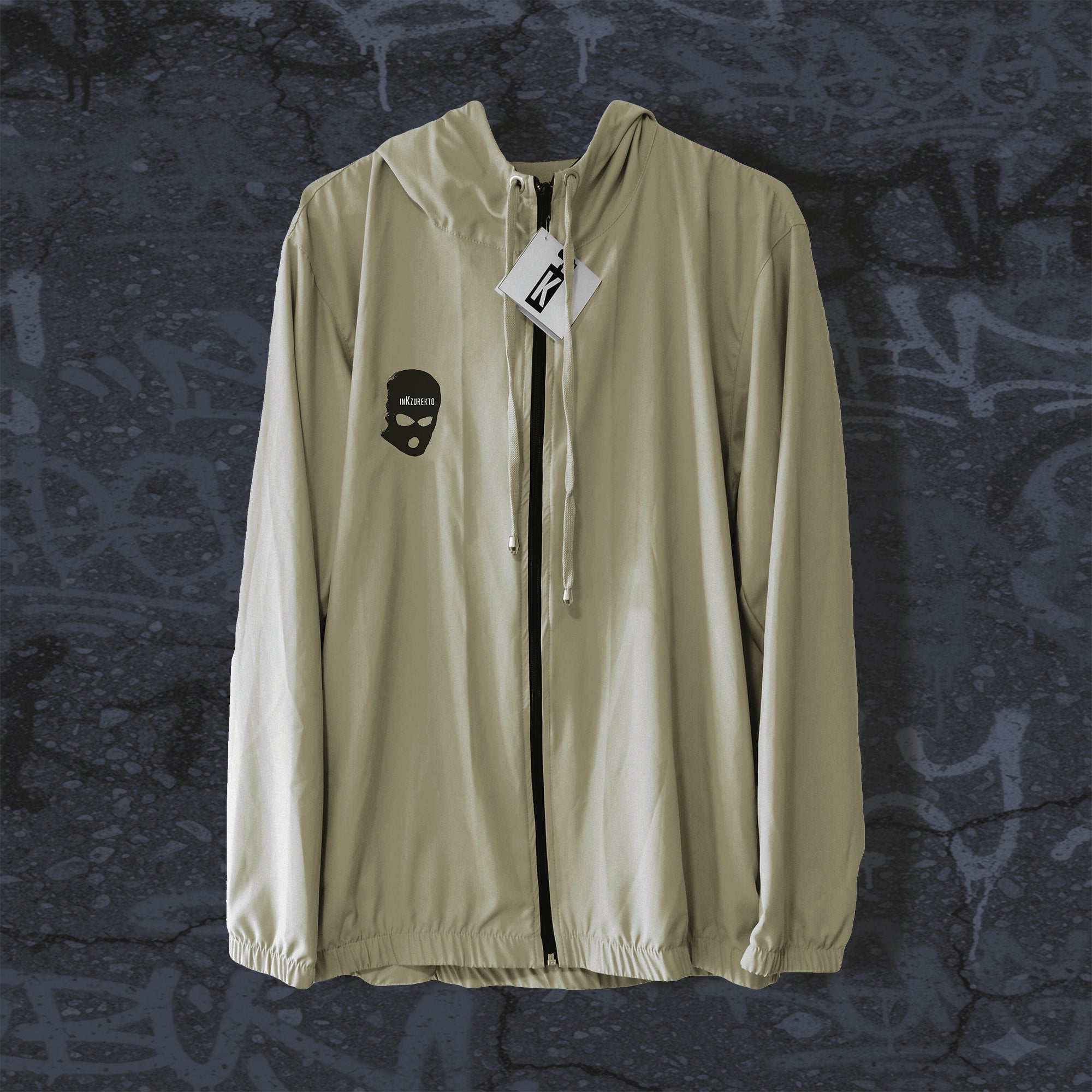 Chaqueta Windbreaker- Unisex- Hooded- Inkzurekto Merch