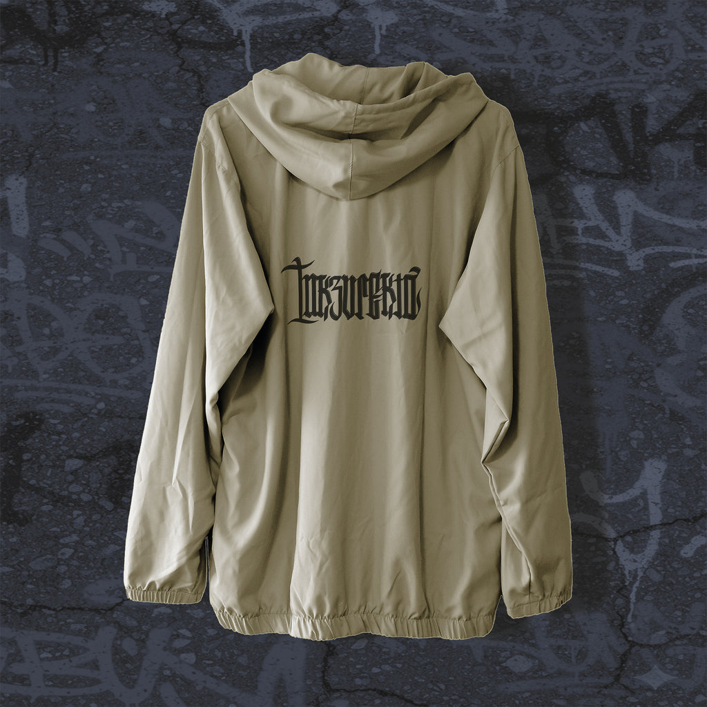 Chaqueta Windbreaker- Unisex-Inkzurekto Font 2- Inkzurekto Merch