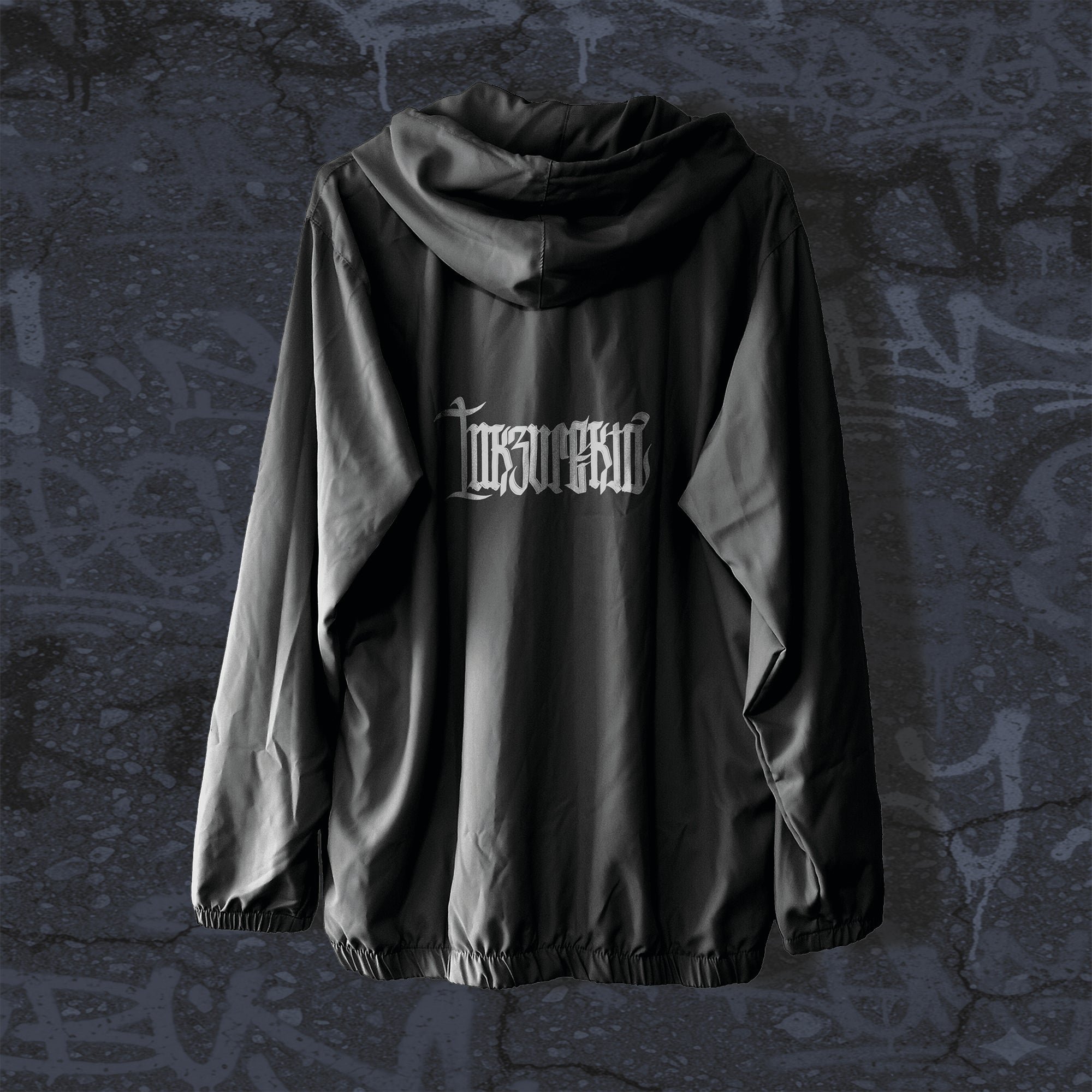 Chaqueta Windbreaker- Unisex-Inkzurekto Font 2- Inkzurekto Merch