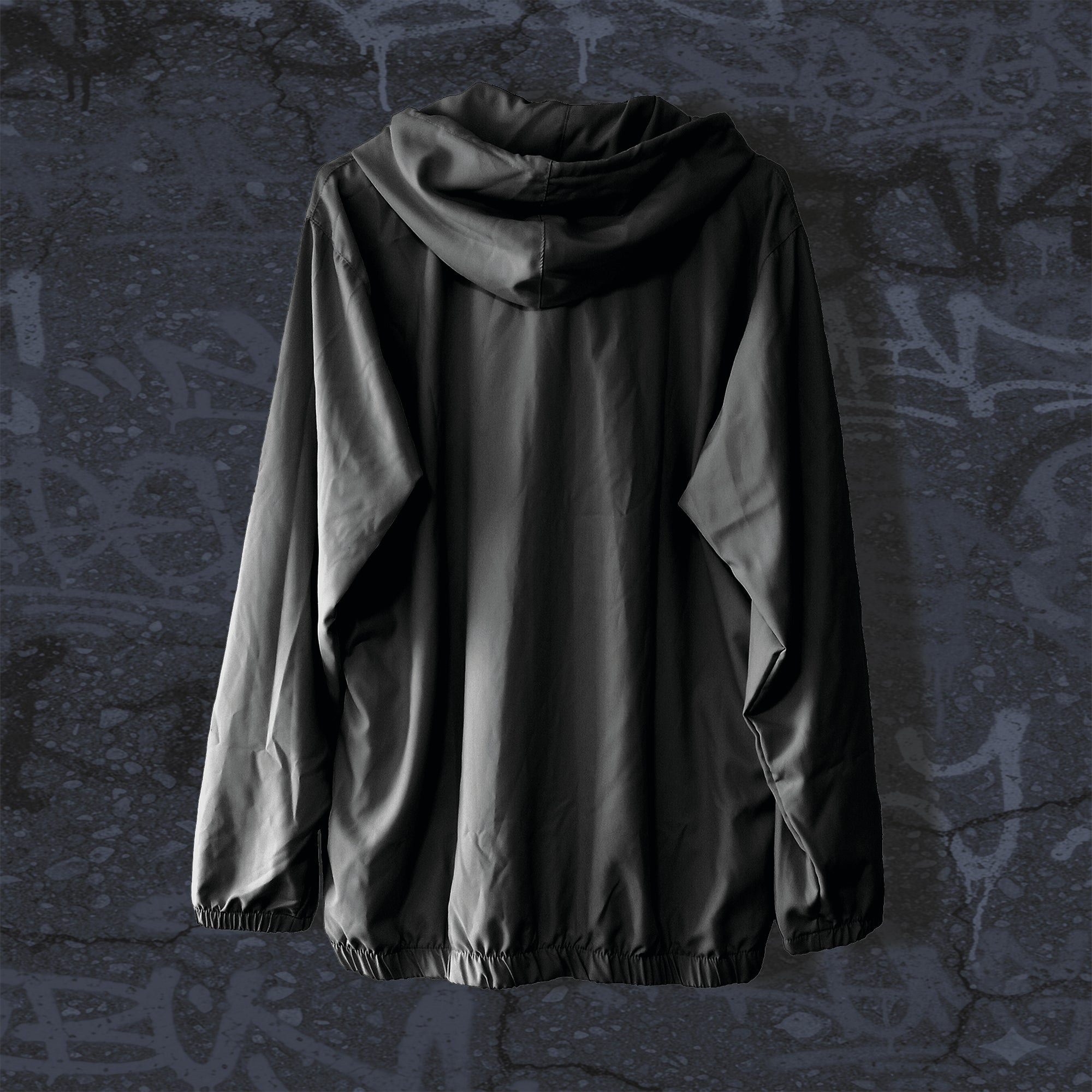 Chaqueta Windbreaker- Unisex-Inkzurekto Font- Inkzurekto Merch