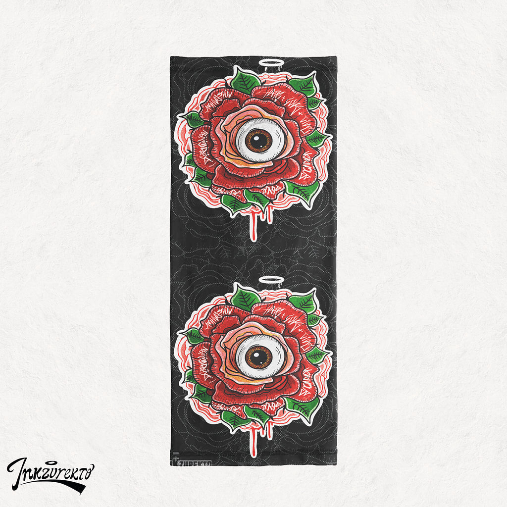 Neck Gaiter Long Basic- Unisex-Eye Of The Soul- Inkzurekto Merch