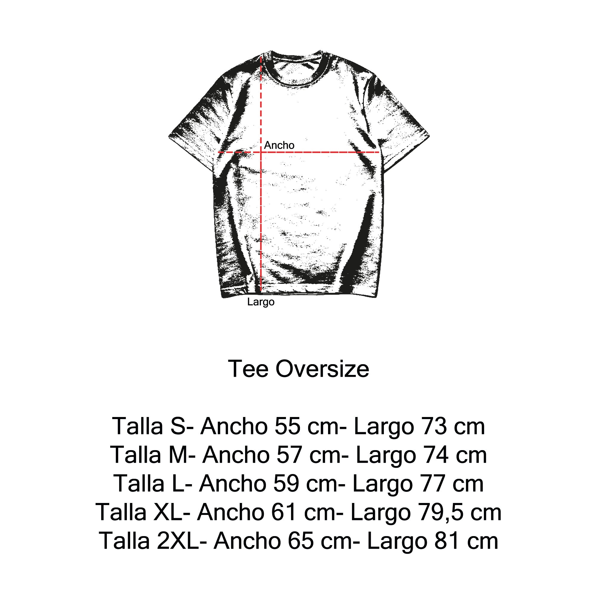 Tee Oversize Classic "Vivir Es Resistir"