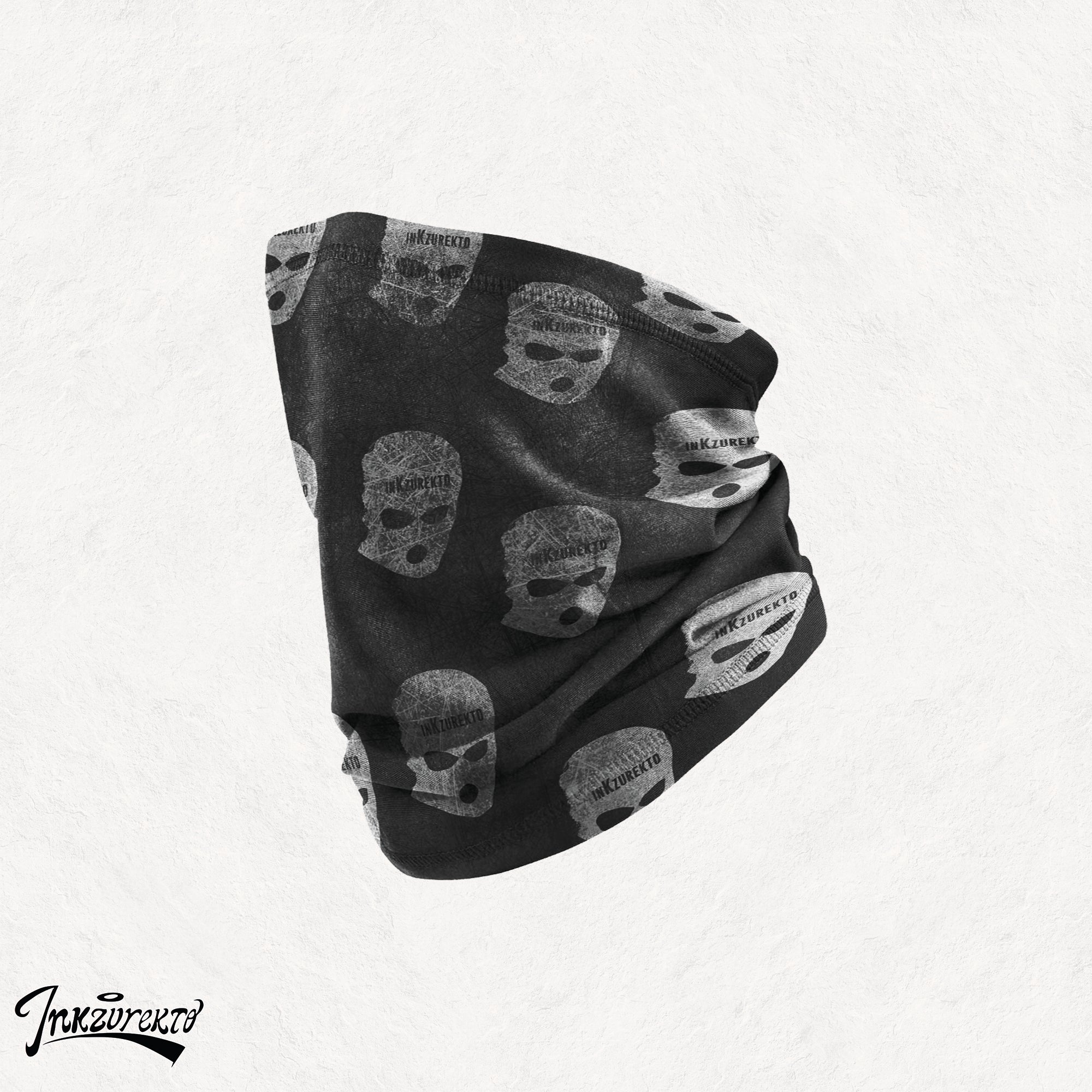 Neck Gaiter Short Basic- Unisex-Hooded- Inkzurekto Merch