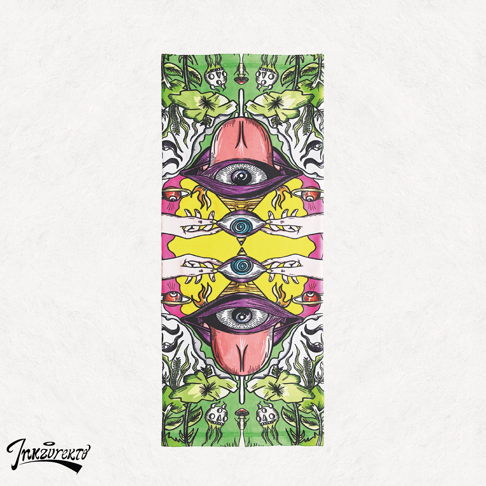 Neck Gaiter Long Pro- Unisex-Thirs For Light- Inkzurekto Merch