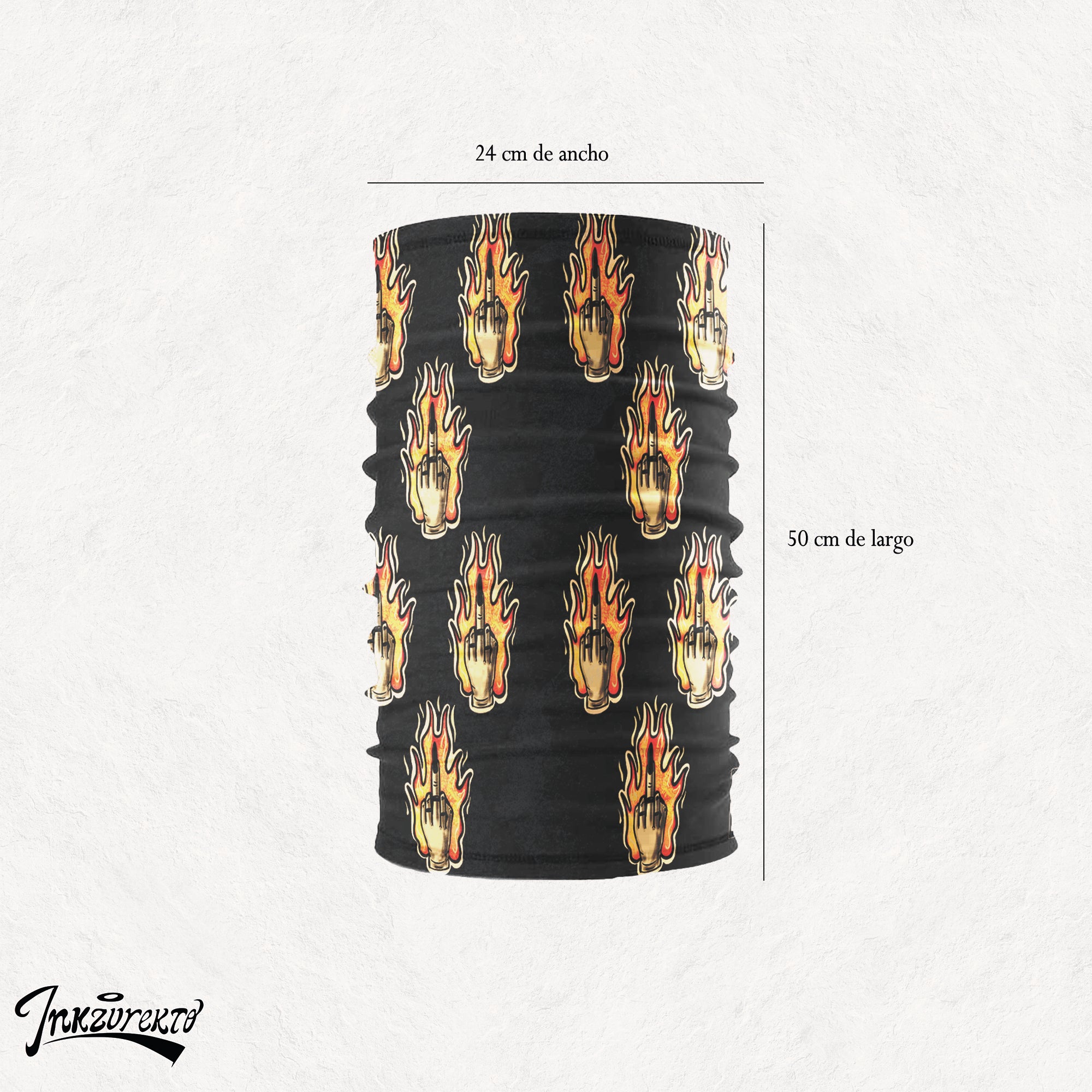 Neck Gaiter Short Pro- Unisex-Women Power - Inkzurekto Merch