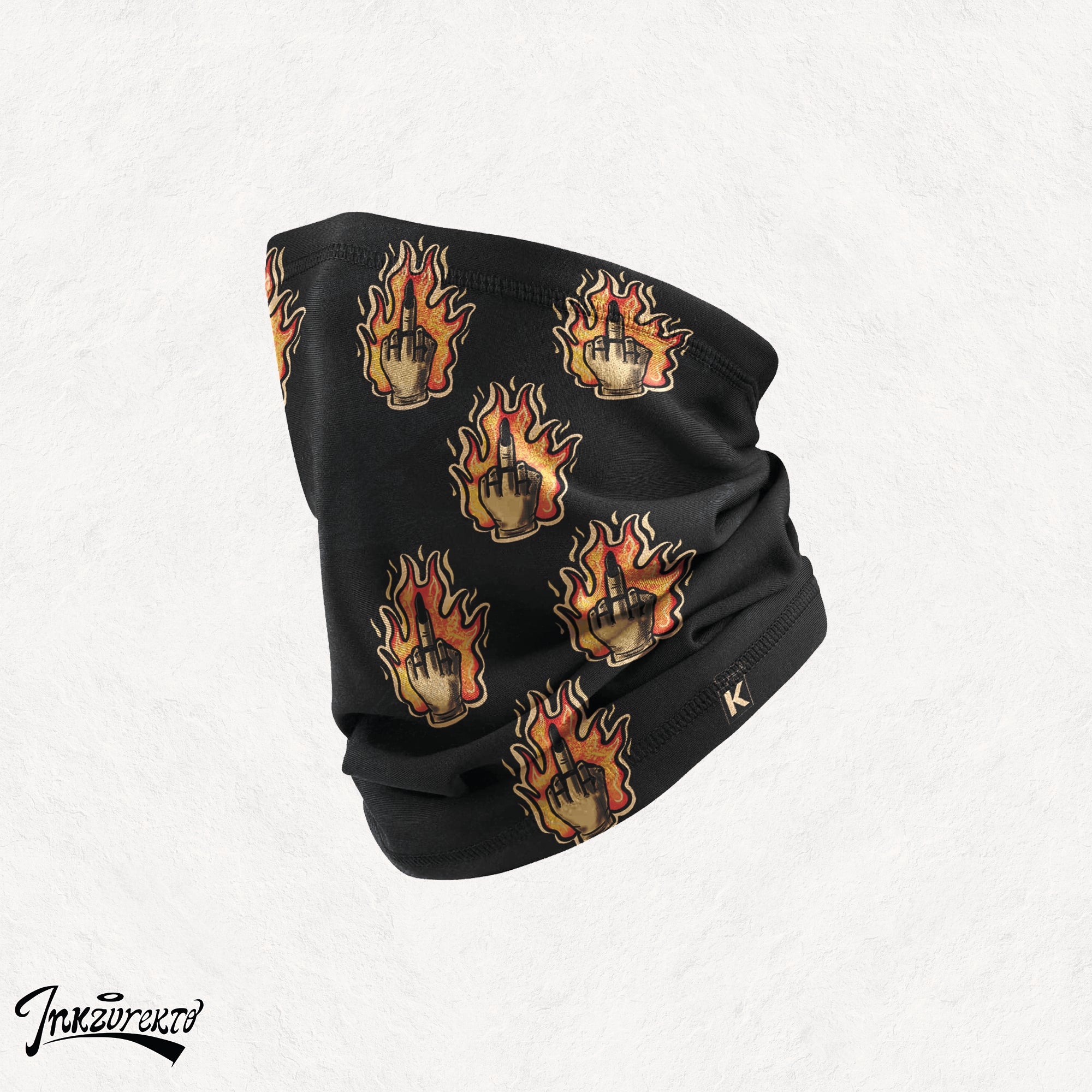 Neck Gaiter Short Pro- Unisex-Women Power - Inkzurekto Merch